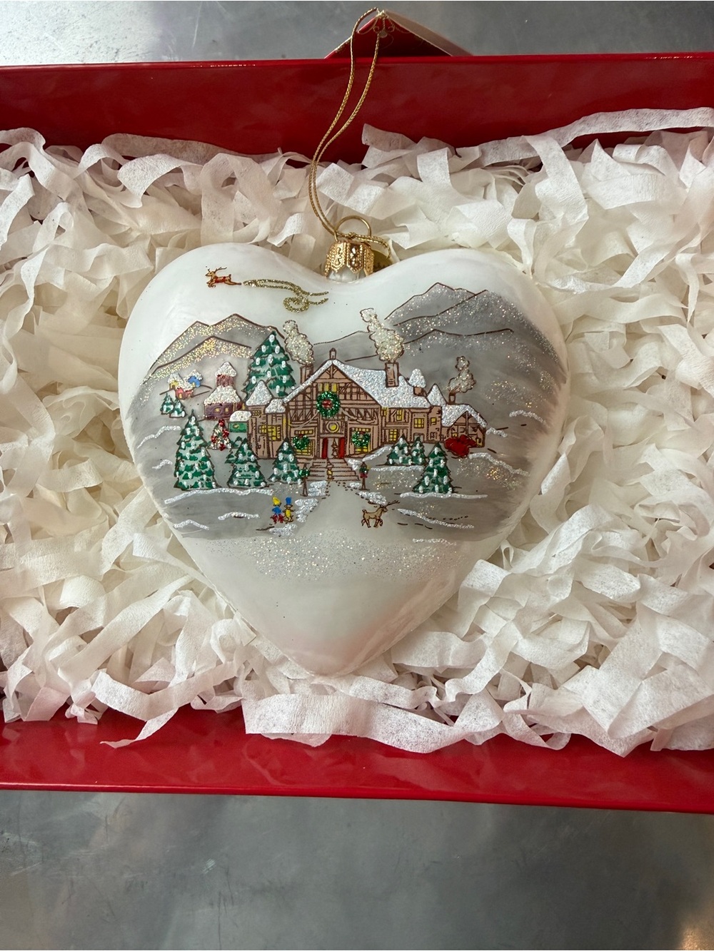 Juliska Country Estates North Pole 2021 Holiday Ornament